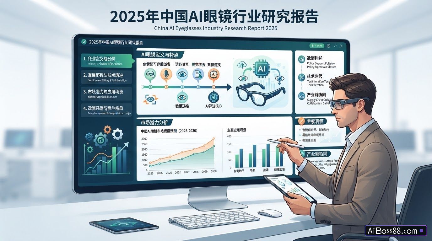 《2025年中国AI眼镜行业研究报告》（PDF文件）