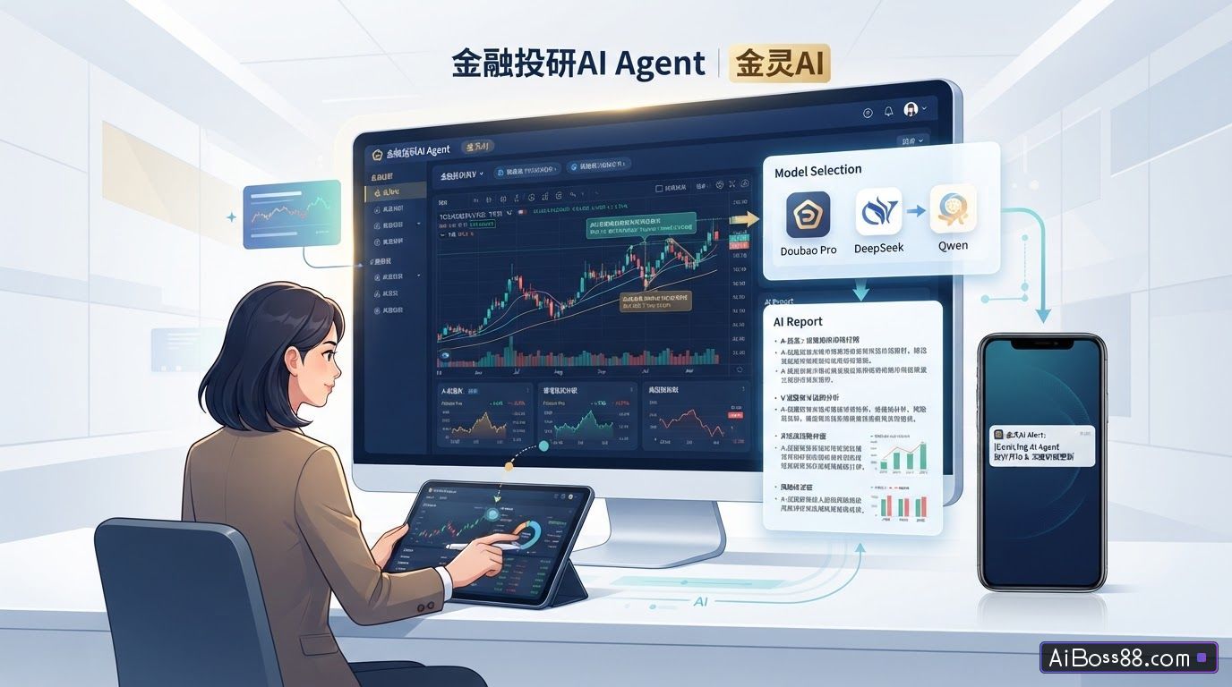 深度体验金灵AI，CSDN 正式上线金融投研AI Agent