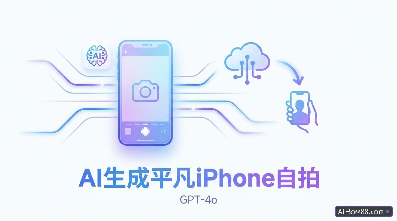 如何用AI生成全网爆火的“平凡无奇”iPhone自拍图