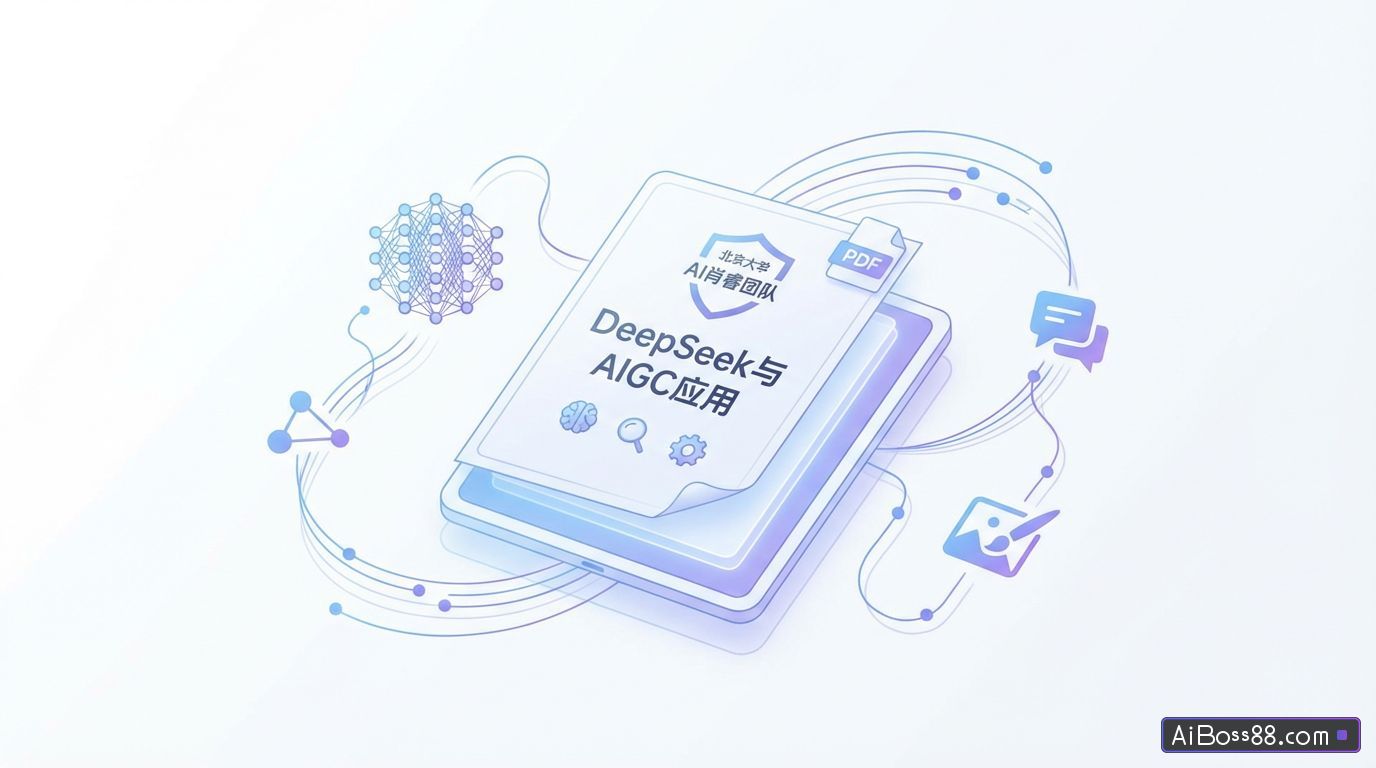 北京大学《DeepSeek与AIGC应用》（PDF文件） - AI教程资料