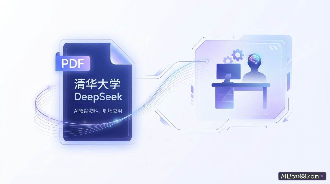 清华大学DeepSeek如何赋能职场应用（PDF文件） - AI教程资料