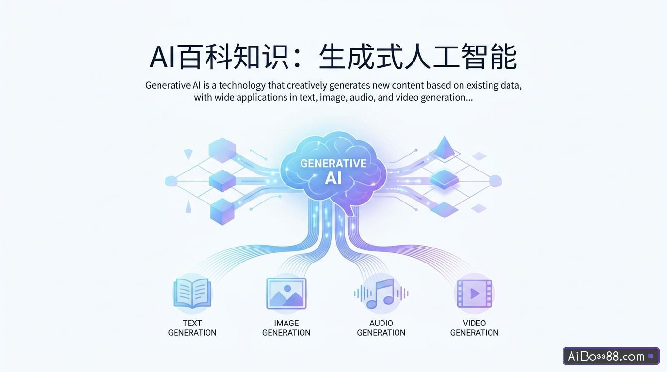 什么是生成式人工智能（Generative AI） - AI百科知识