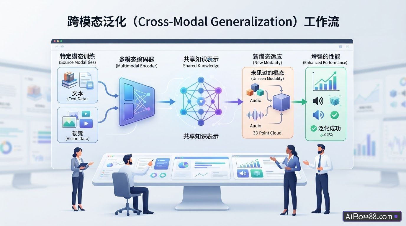 什么是跨模态泛化（Cross-Modal Generalization） - AI百科知识