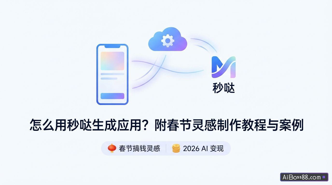 怎么用秒哒生成应用？附春节灵感制作教程与案例