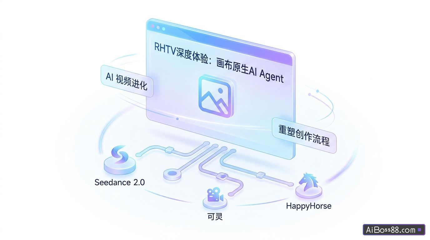 RHTV深度体验：画布原生AI Agent重塑AI视频创作流程