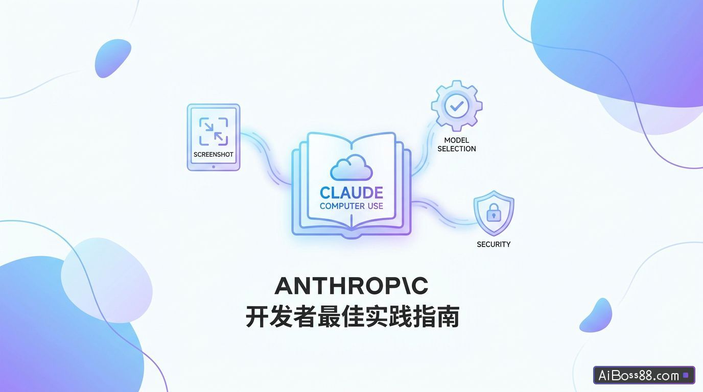 Anthropic 推出 Claude Computer Use 开发者最佳实践指南