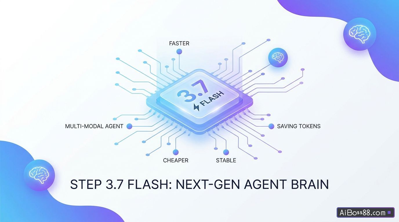 Step 3.7 Flash开源模型实测 - 多模态 Agent 大脑更省Token