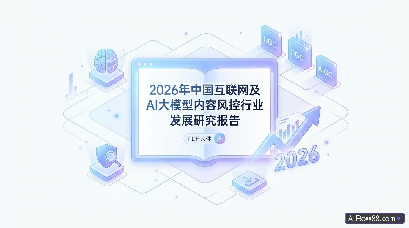 《2026年中国互联网及AI大模型内容风控行业发展研究报告》（PDF文件）