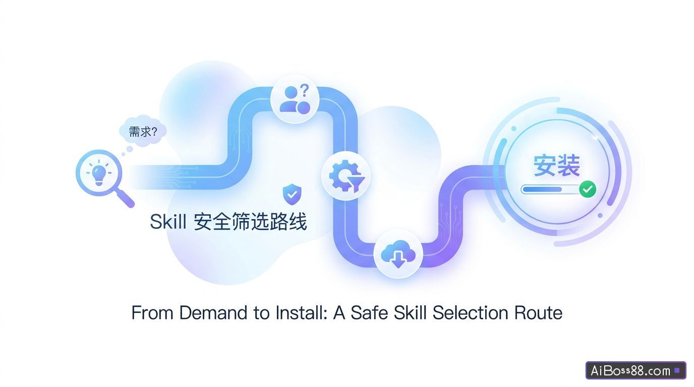 亲测从需求到安装，不踩坑的 Skill 安全筛选路线