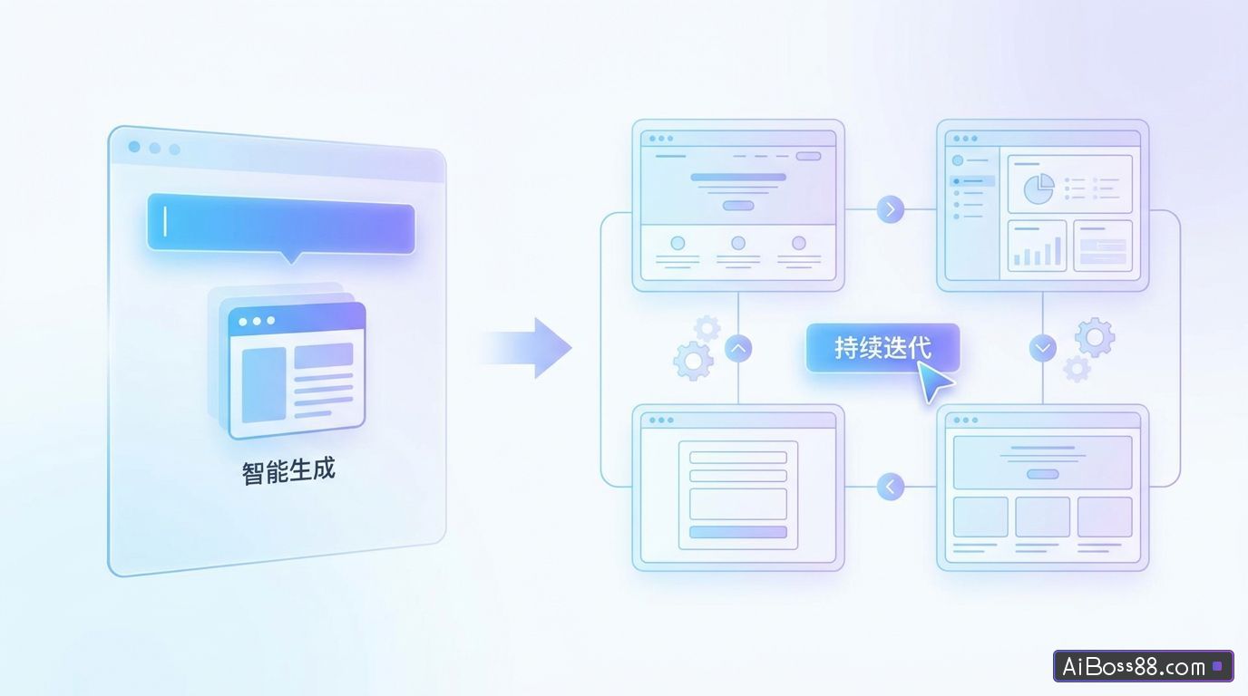 天工设计智能体实测 - 一句话生成可迭代网页