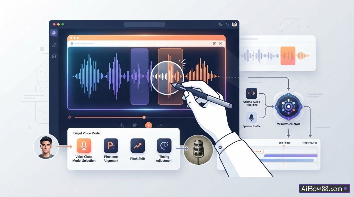 ViiTorVoice-NAR实测 - 开源免费的语音克隆工具