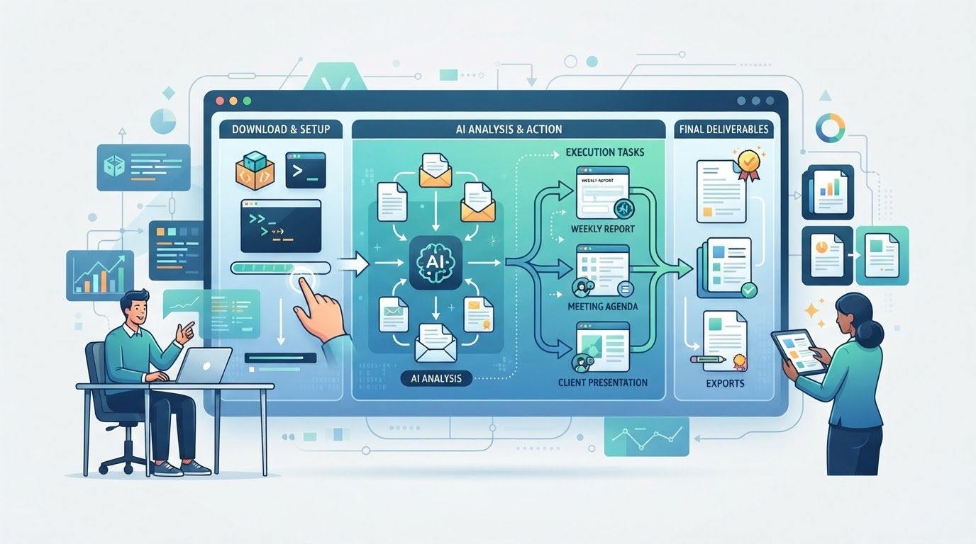 OpenWorker 怎么使用？下载到交付成品文档完整步骤