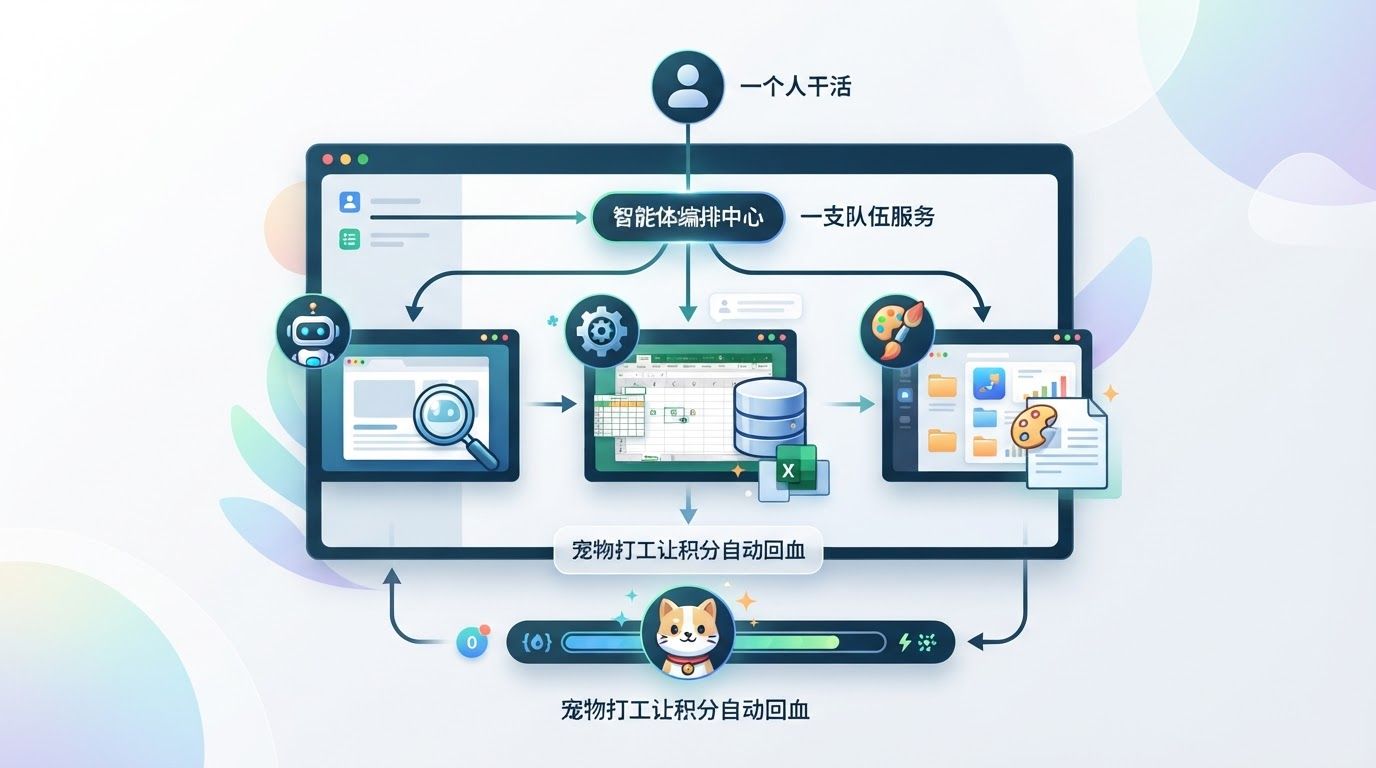 Loomy 教程玩法 - 多智能体协作实现桌面自动化