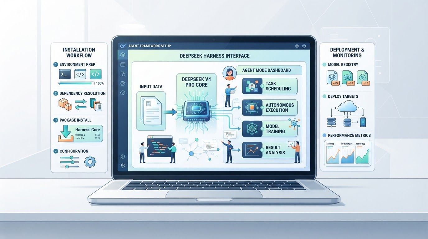 DeepSeek Harness 安装教程，全新Agent模式一文看懂