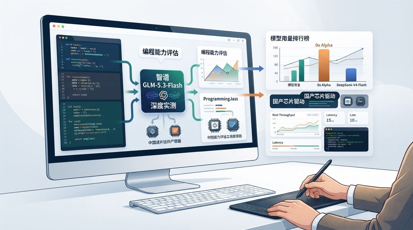 智谱 GLM-5.3-Flash 深度实测 - AI 编程能力凭国产芯片登顶