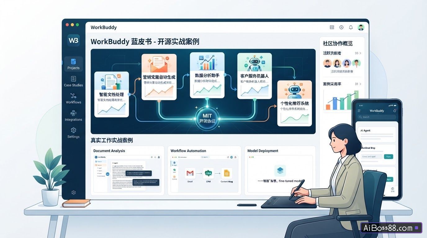 WorkBuddy蓝皮书 - 开源的 WorkBuddy 真实工作实战案例